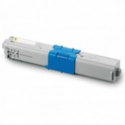 OKI C301DN/C321DN/MC342DN AMARILLO CARTUCHO DE TONER GENERICO 44973533