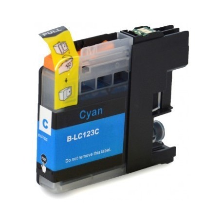 TINTA CIAN COMPATIBLE BROTHER LC123C