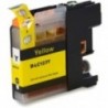 TINTA AMARILLA COMPATIBLE BROTHER LC123Y