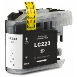 TINTA COMPATIBLE BROTHER LC223BK NEGRO