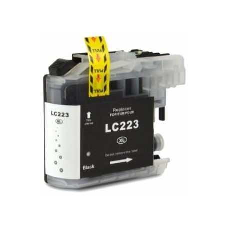 TINTA COMPATIBLE BROTHER LC223BK NEGRO