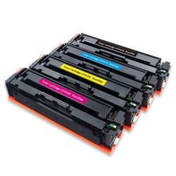 PACK TONER COMPATIBLE HP 203 ALTA CAPACIDAD (4 COLORES)