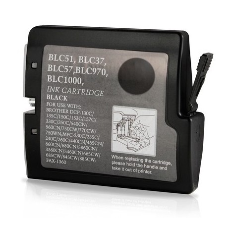 BROTHER LC1000XL / LC970XL NEGRO CARTUCHO DE TINTA GENERICO LC-1000BK / LC-970BK