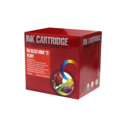 BROTHER LC1000XL/LC970XL MULTIPACK DE 5 CARTUCHOS DE TINTA GENERICOS LC1000VALBP/LC970VALBP