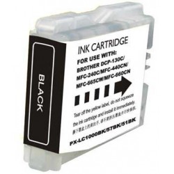 BROTHER LC1000XL/LC970XL NEGRO CARTUCHO DE TINTA GENERICO LC-1000BK/LC-970BK