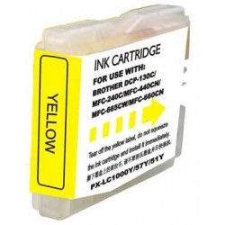BROTHER LC1000XL/LC970XL AMARILLO CARTUCHO DE TINTA GENERICO LC-1000Y/LC-970Y