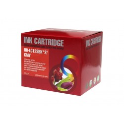 BROTHER LC121XL/LC123XL V3 MULTIPACK DE 5 CARTUCHOS DE TINTA GENERICOS LC121VALBP/LC123VALBP